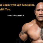 DISCIPLINE SUCCESSFUL QUOTES BY DWAYME JOHNSON